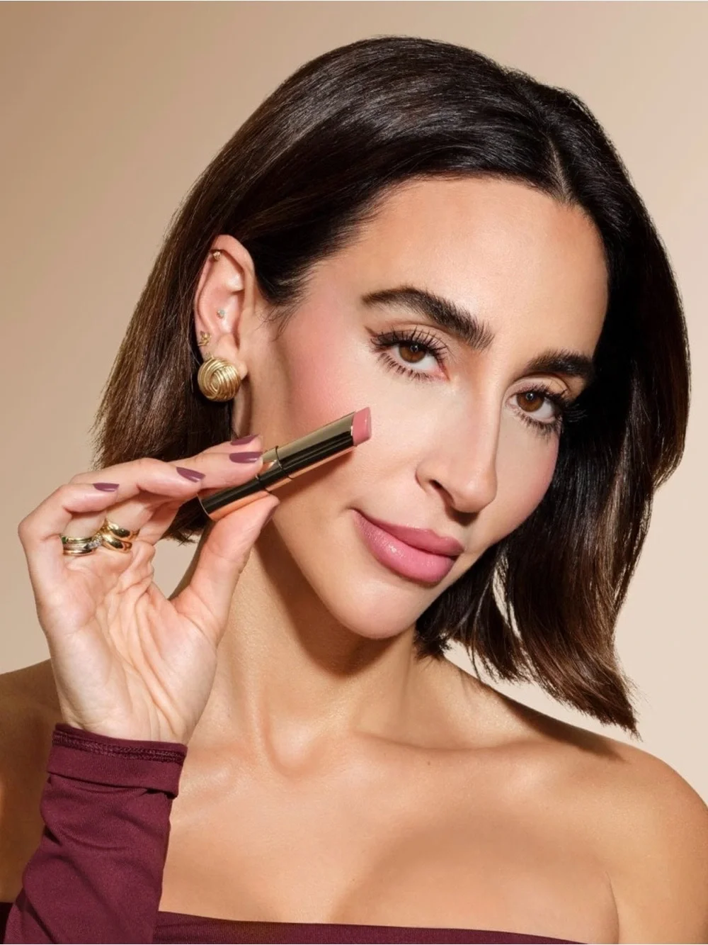 Dibs Plumping Lipstick Melt Jam Jam Lip Jam Sesh - Cool Pink🩷